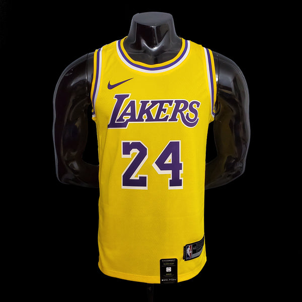 New Kids Jersey Kobe Bryant Los Angeles Lakers #24 Yellow