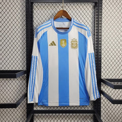 Εντός έδρας φανέλα Αργεντινής FULL SEEVE Copa America 2024
