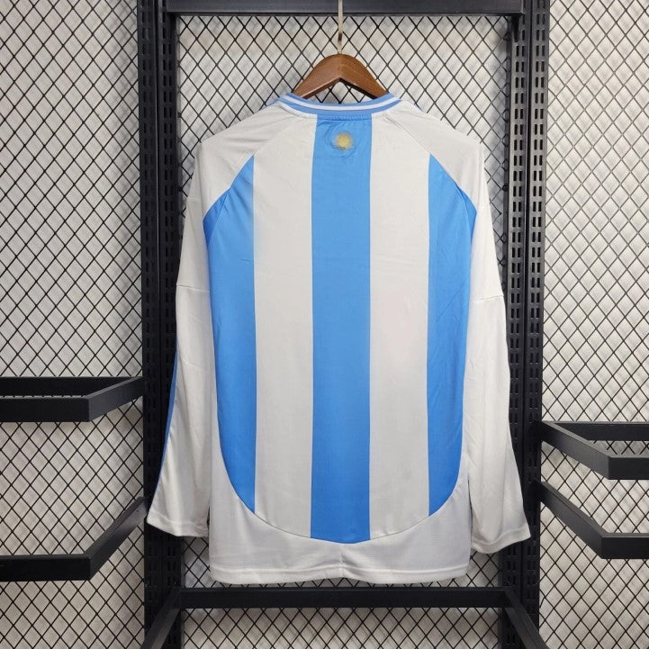 Εντός έδρας φανέλα Αργεντινής FULL SEEVE Copa America 2024