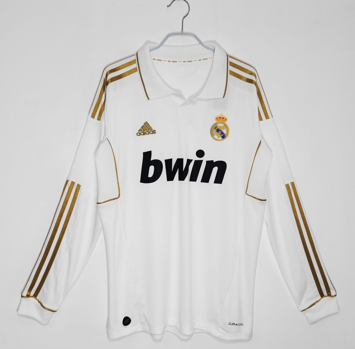 Real Madrid 2011-12 Home Retro Jersey FULL SLEEVE