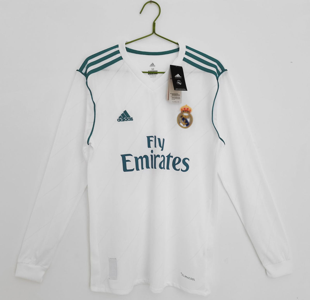 Real Madrid 2017-18 Home Retro Jersey FULL SLEEVE