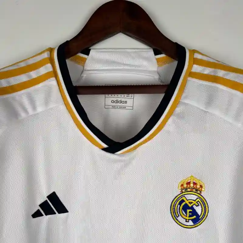adidas Real Madrid Home Bellingham 5 Jersey 2023-2024 (Pre-Season Printing)
