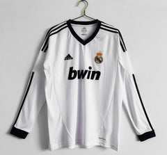 Real Madrid 2012-13 Home Retro Jersey FULL SLEEVE