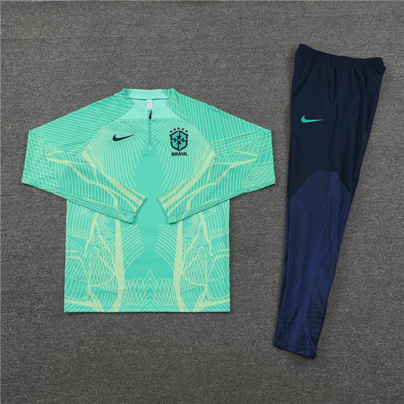 Brazil Training Trousers Dri-FIT Strike 2022/23 - Blackened Blue/Green