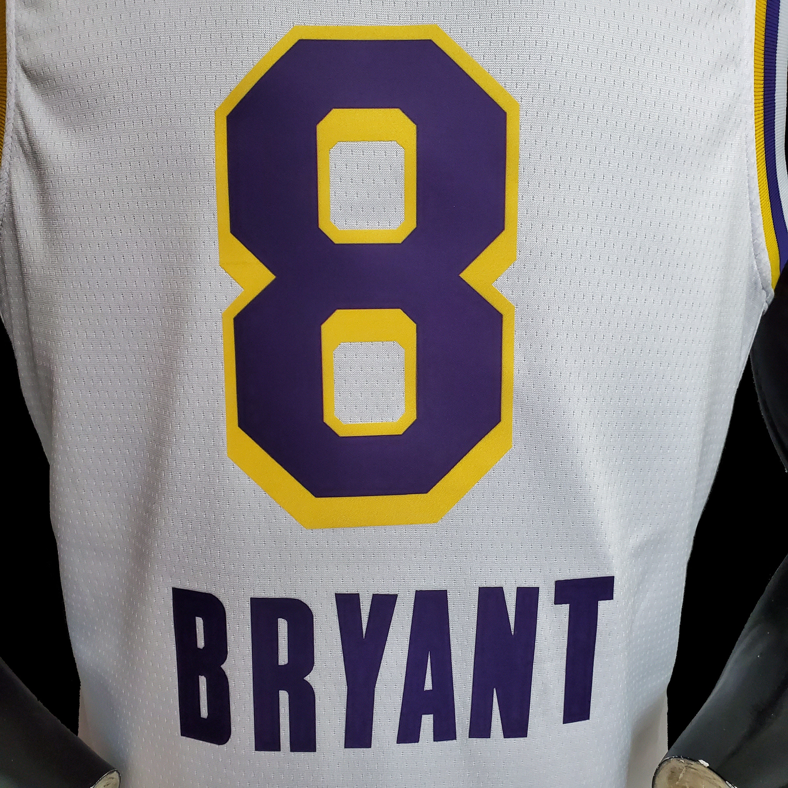 Los Angeles Lakers nba 24 Bryant basketball swingman jersey white edition  shirt 2020-2021