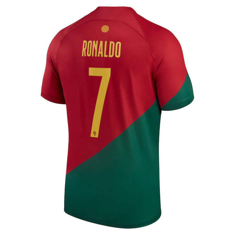 Πορτογαλία RONALDO 7 Home Jersey Παγκόσμιο Κύπελλο 2022
