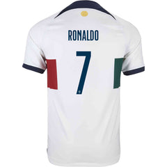 Πορτογαλία RONALDO 7 Εκτός έδρας φανέλα Παγκόσμιο Κύπελλο 2022