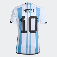 Παγκόσμιο Κύπελλο 2022 εντός έδρας φανέλα MESSI 10 Αργεντινής