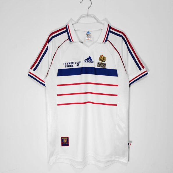 France1998WorldCupAwayRetroJersey 1