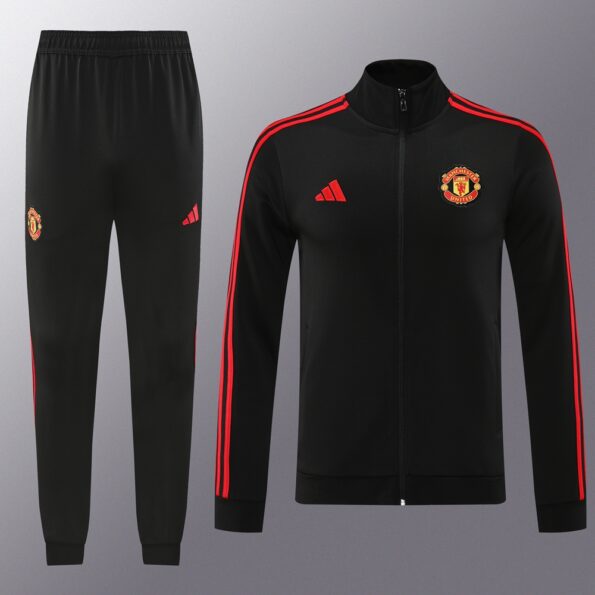 Manchester United Black Jacket Suit 1