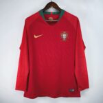 Portugal2008HomeretrojerseyFullSLeeve