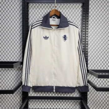 Juventus White Windbreaker 2025 Season